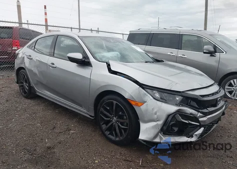 2021 Honda Civic Sport from USA, damaged, VIN SHHFK7H42MU413936